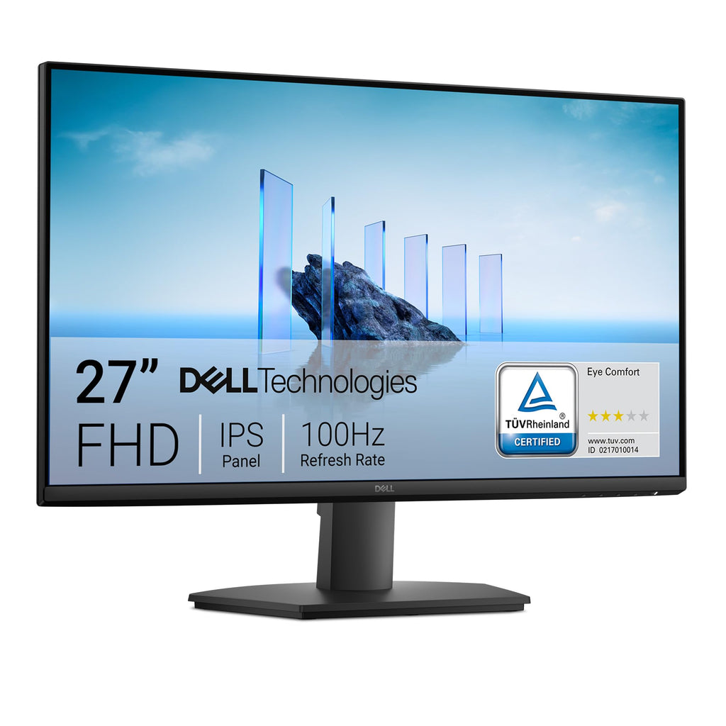 Dell 24 Monitor - SE2426H - 23.8-inch FHD (1920x1080) 144Hz 1ms Display, in-Plane Switching (IPS) Technology, AMD FreeSync™, TÜV 3-Star 2X HDMI, Tilt